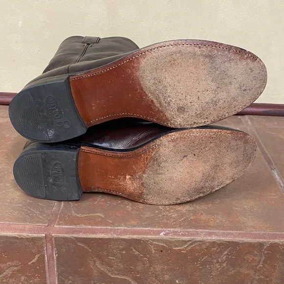 Vintage Justin Roper Cowboy Boots size 10.5 - Picture 9 of 9